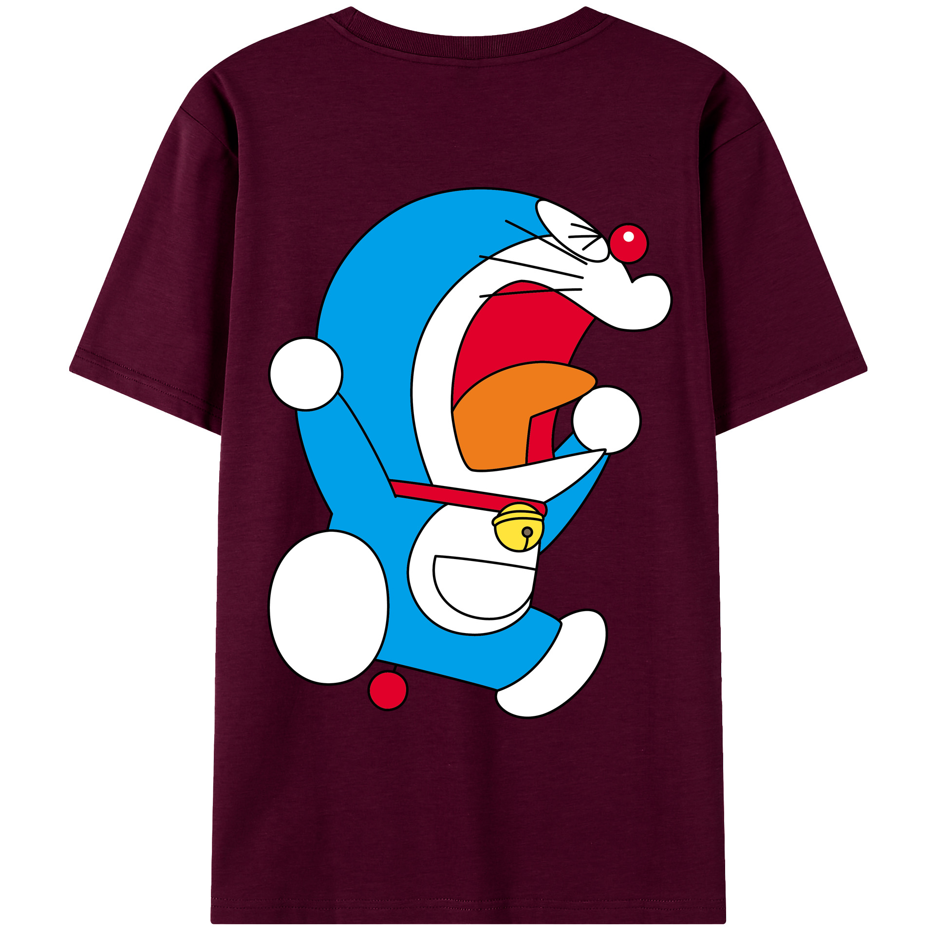 （画像用） ドラえもん Doraemon レディース半袖Tシャツ(バックプリント)